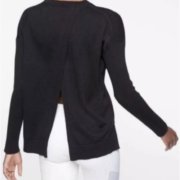 Athleta Women's Gray Crewneck Sweater - Picture 2 of 5